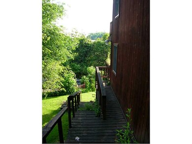 Other. Side access to yard and lower level deck an