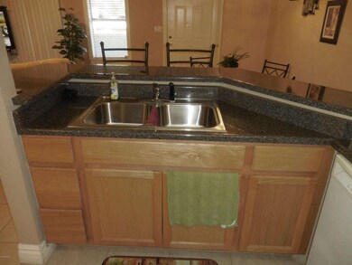 View toward kitchen sink