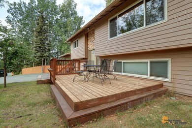 South facing front deck