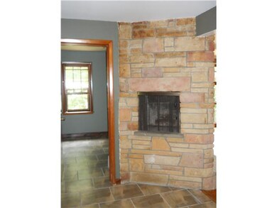 Kitchen This house has 4 fireplaces!  This is the 