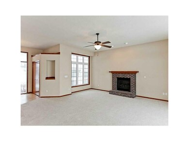 Fireplace.