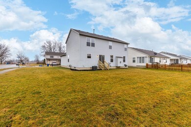 backyard, .23 ac corner lot