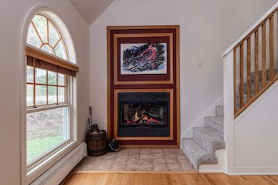 Wood Burning Fireplace