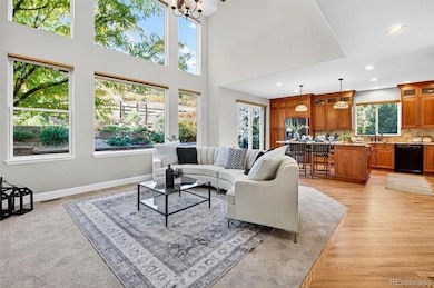 Open concept main living space