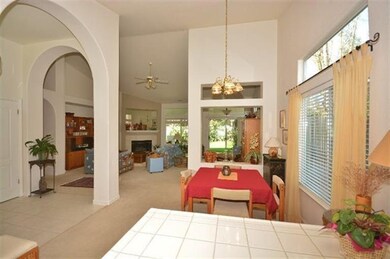 A nice entry into the open entertaining area there