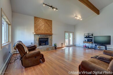 Soaring ceilings in gathering room