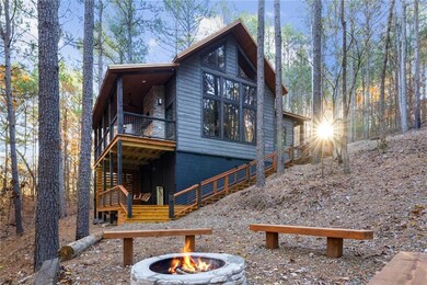 Enjoy time sitting around the firepit
