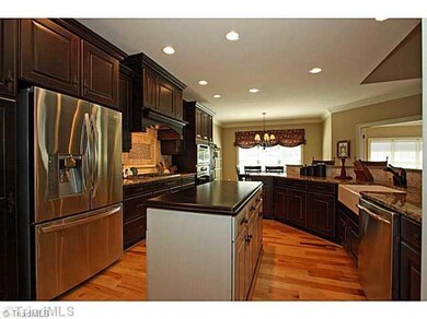 Kitchen. Note beautiful Center Island