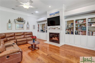 Large Great Room with fireplace and excellent buil