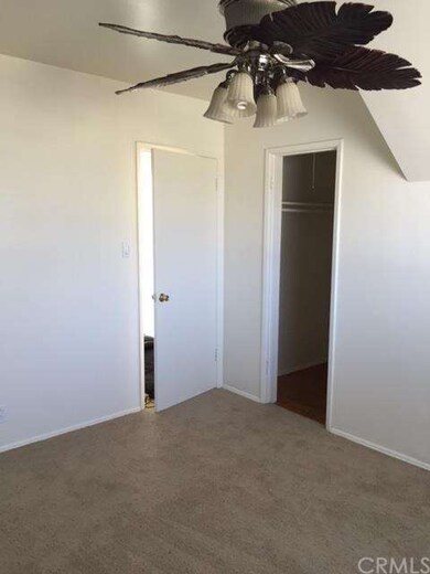 Bedroom with walking closet