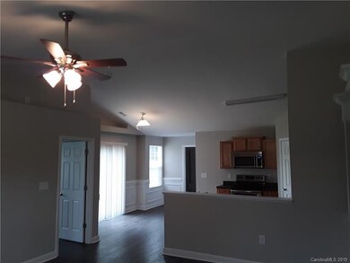 Open Dining Area - Kitchen - Living Room with Plan