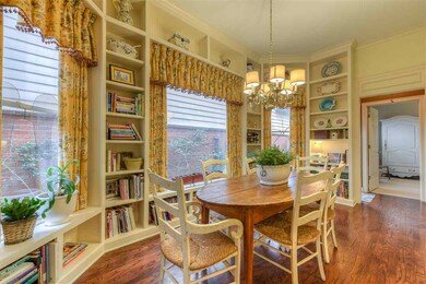 Beautiful built in shelves and bookcases