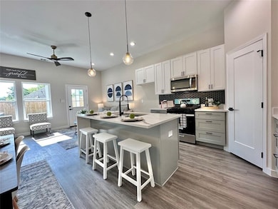 Thoughtful layout provides ample space for gatheri