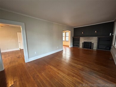 Living into 1st bdrm on left and Dining room on ri
