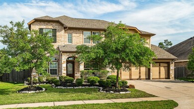 This 5 bedroom house has 3.5 baths and a true 3-car garage.