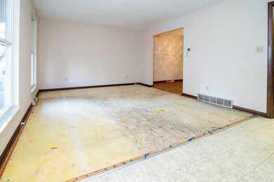 Front Entryway and Living Room