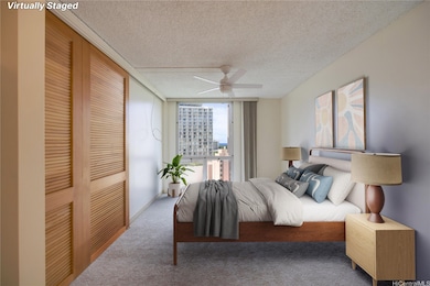 Enhanced- Virtually staged bedroom