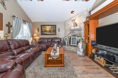 This living room is large enough for all your furn