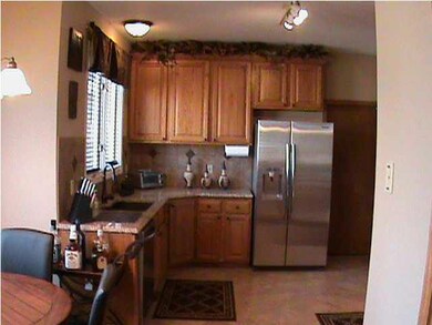 Remodeled Kitchen with Granite Countertops & Stain