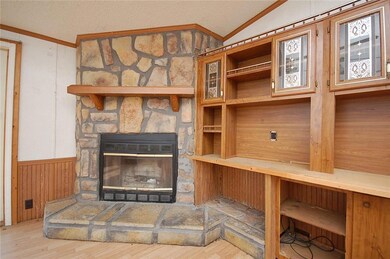 Wood Burning Fireplace