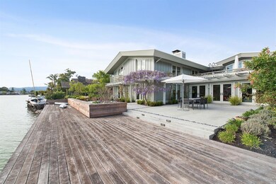 Wonderful frontage on the lagoon is bigger than mo