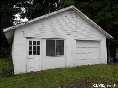 Garage. Single car plus finished room on the left 