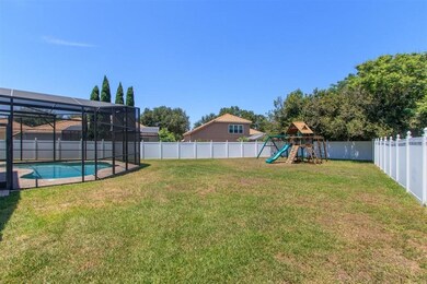 Backyard and Pool Area