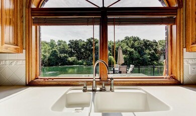 Who minds washing dishes when this is your view?  