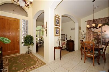 Formal entry way