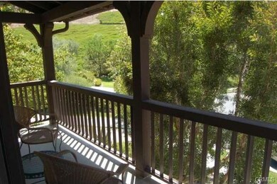 Balcony has access to bedrooms to enjoy morning br