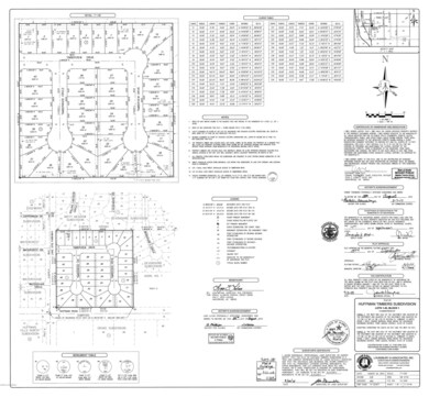 Huffman Timbers recorded plat