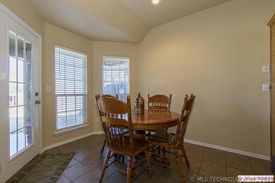Nook area surrounded by windows