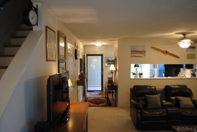 GREAT ROOM VIEW SHOWING FRONT FOYER
