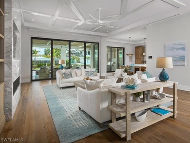 Living room featuring hardwood / wood-style floors