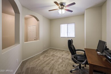 Octangular office or dining room