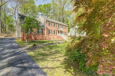 Paved driveway