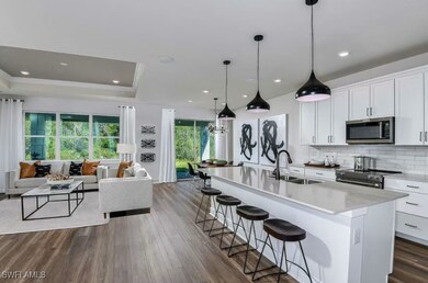 Photo is from a furnished model. Options for this