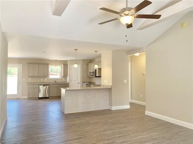 Living room and Kitchen