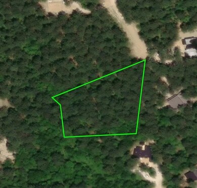 Map / location with property parcel outlined