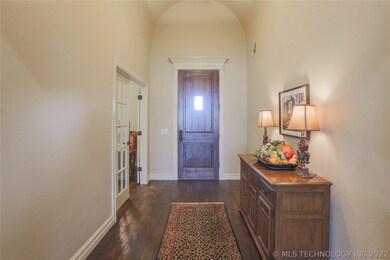 Entrance to the home leads to great room.  Dedicat