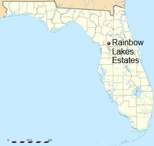 MAP - Rainbow Lakes Estates