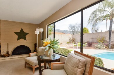 Living Room View of Private Pool