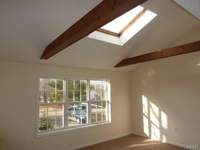 Living Room with Open Beams