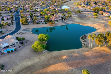 Peaceful Desert Golf Setting