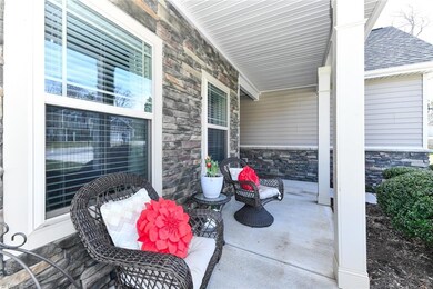 Front covered porch