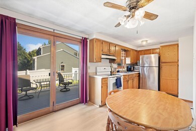 Dining area from deck