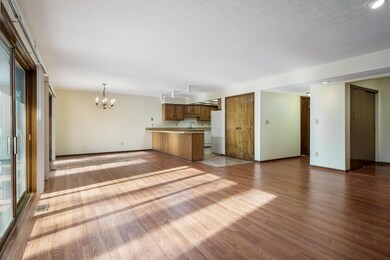 dining room and kitchen
