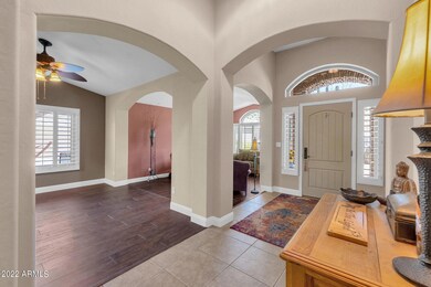 Warm, Welcoming entry