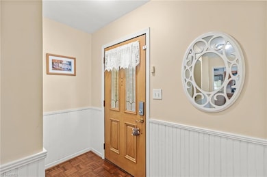 Foyer leads to main level living.
