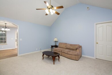 Home features a split bedroom floor plan. Also, all carpet is new with upgraded pad.
